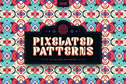 Pixel Mosaic Patterns | Vol. 09, a Pattern Graphic by dvtchk (Thumbnail 4 of 10)