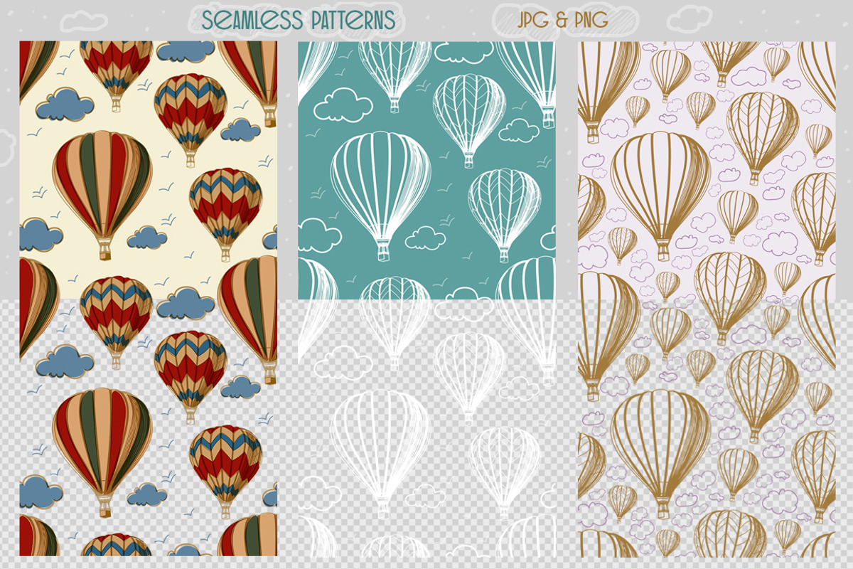 Hot air balloons, a Templates & Theme by Indie Khisa (Photo 2 of 4)