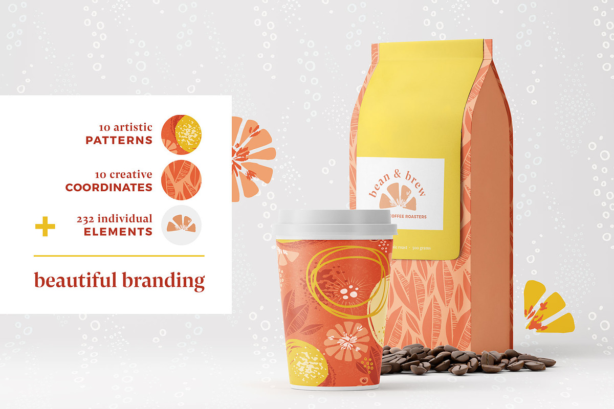Effervescent: Abstract Patterns, a Pattern Graphic by Anugraha Design (Photo 3 of 9)