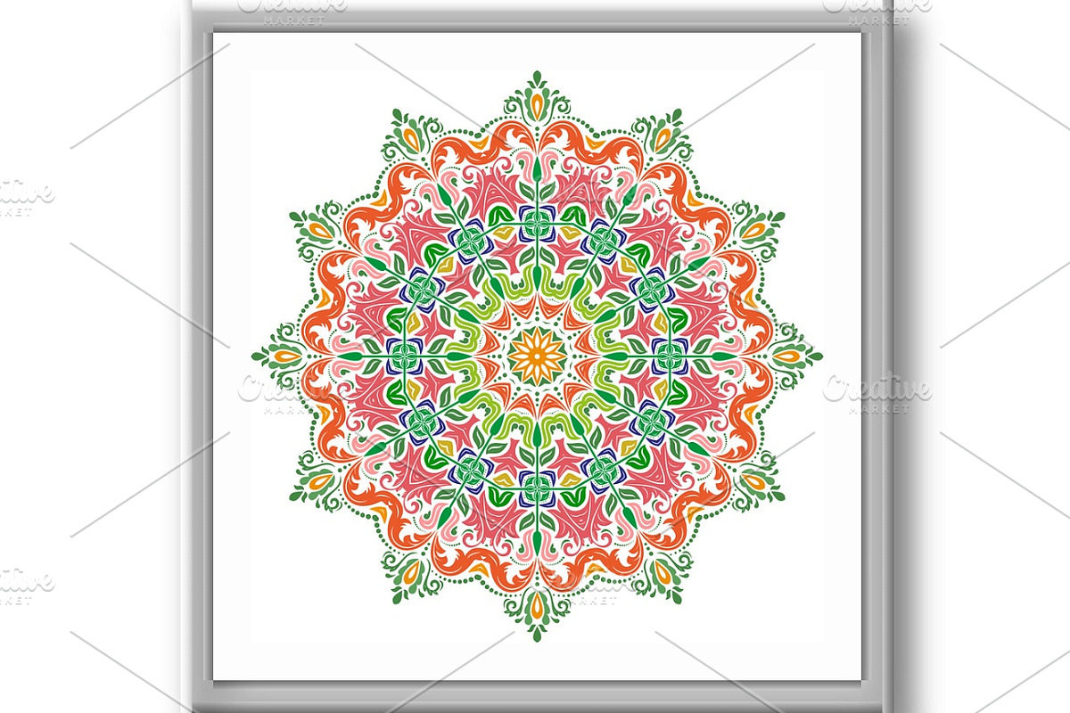 Elegant Vector Ornament in the Style, a Decorative Illustration by FineArtStudio (Photo 2 of 3)