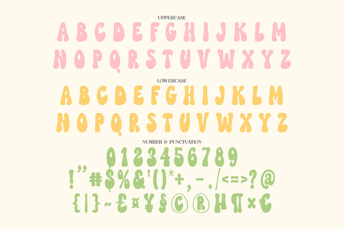 Dreamy Sunday - Groovy Retro Font, a Handwritten Font by Keithzo (Photo 7 of 8)