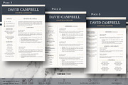 Resume for Engineer. Engineering CV, a Resume Template by HIRED Design Studio (Thumbnail 3 of 11)