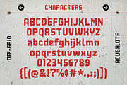 Off-Grid | Rough Hand Drawn Font, a Handwritten Font by Surplus Type Co (Thumbnail 6 of 8)