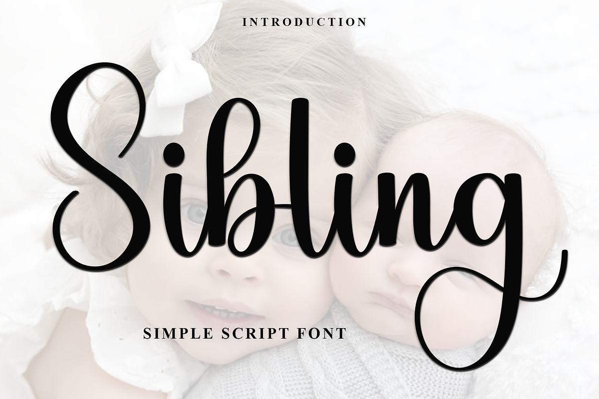 Sibling, a Handwritten Font by InermediaSTUDIO (Photo 1 of 7)