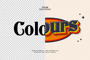 Text Effect Colours, a Layer Style Add-On by Navy Graphic (Thumbnail 2 of 2)