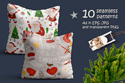 Merry Christmas - Winter animals, a Graphic by Nafanya (Thumbnail 5 of 11)