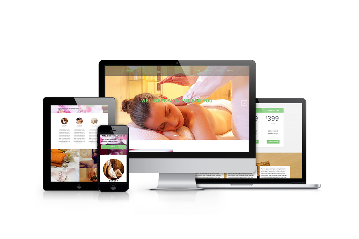Bwalty - One page Wellness theme, a HTML Template by NsThemes