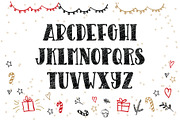 Polar Bear-Christmas Typeface, a Serif Font by Adalin (Thumbnail 2 of 5)