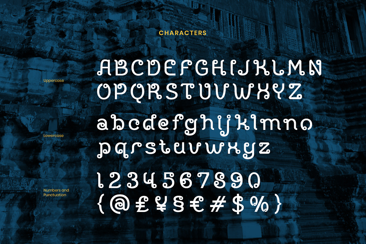 Krathong – Thailand Traditional Font, a Sans Serif Font by Vadovastd (Photo 7 of 7)