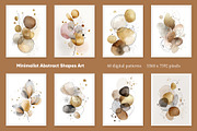 Minimalist Abstract Shapes Art, a Decorative Illustration by Housui Patterns (Thumbnail 8 of 17)