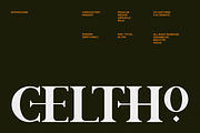 Celtho - Modern Serif Font Family, a Serif Font by Indotype Foundry (Thumbnail 1 of 10)
