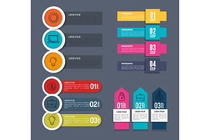 Business Infographic Template Icons