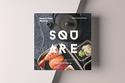Square Flyer Mock-up, an Advertising Mockup by Yogurt86 (Thumbnail 4 of 11)