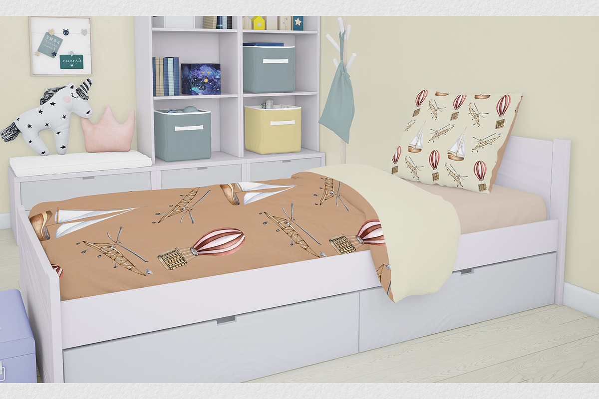 Nautical watercolor clipart, an Illustration by Kate Lanbina (Photo 10 of 12)