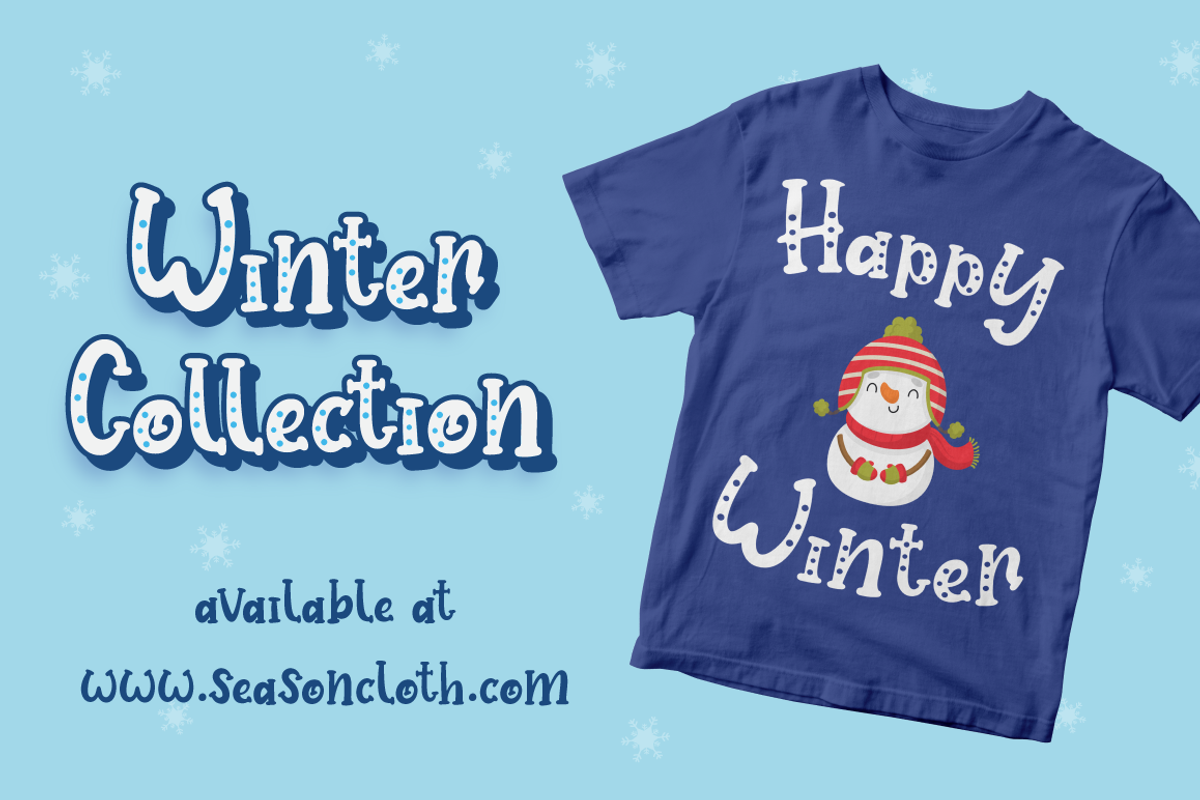 Baby Snowman - Display Font, a Font by Attype (Photo 5 of 8)