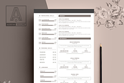 Modern Resume Template Julianna, a Resume Template by AdeevaResume (Thumbnail 3 of 4)