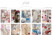 Regency Era Collage Creator, an Object Graphic by Kaleriia (Thumbnail 9 of 11)