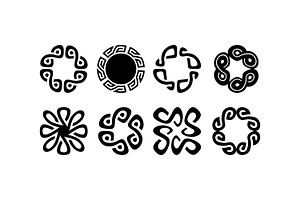 Infinity Flower Logo Design Vol. 1