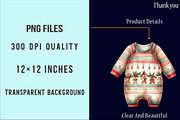 Christmas Babyshower Cliparts Bundle, an Illustration by SinaCreation (Thumbnail 6 of 7)