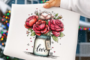 Whimsical flowers spring clipart, an Illustration by SinaCreation (Thumbnail 10 of 11)