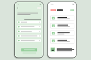 Mobile App Wireframe UI Kit Template, a Wireframe Template by MightyDesign (Thumbnail 5 of 8)