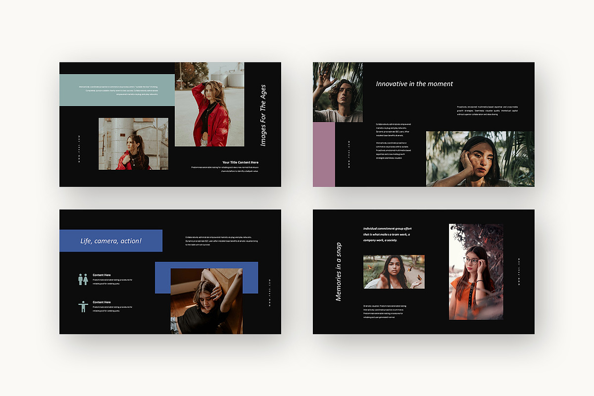 Fras : Modeling Agency Google Slides, a Presentation Template by Punkl Camp (Photo 14 of 16)