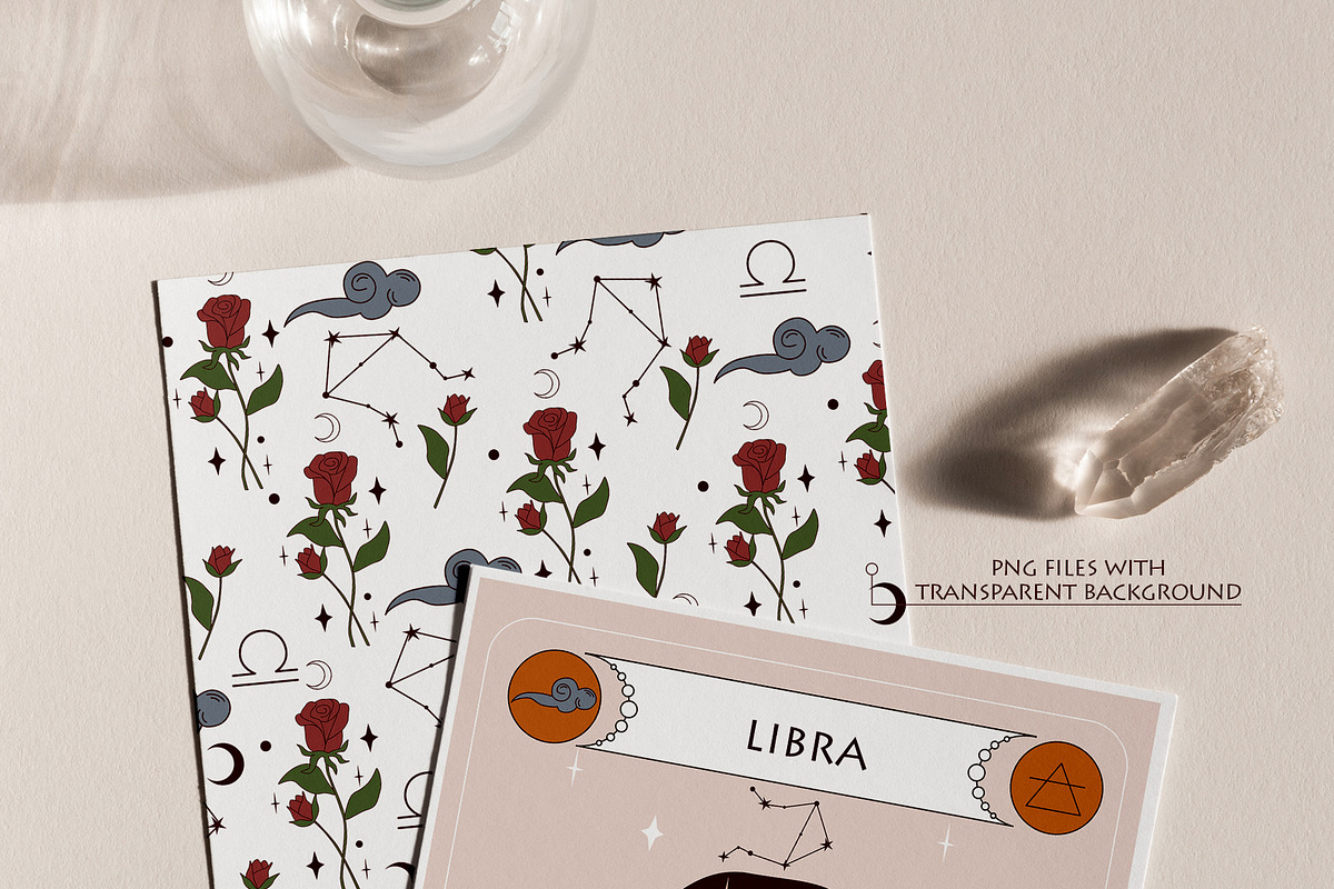 ZODIAC women and flowers collection, an Object Illustration by EasyArt (Photo 10 of 11)