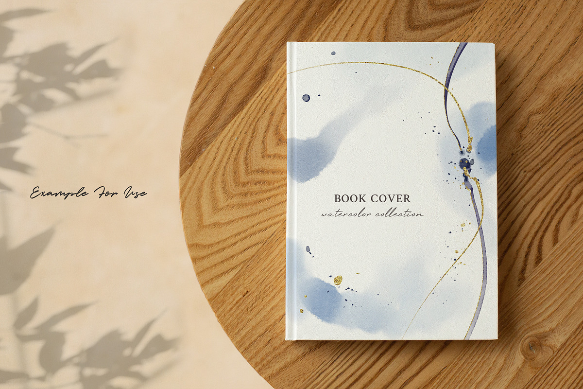 Watercolor Blue Abstract Background, a Background Graphic by Yorda Studio (Photo 7 of 10)