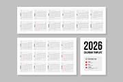 2026 Calendar for Modern Planning, a Stationery Template by MightyDesign (Thumbnail 2 of 6)