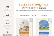 Airbnb Welcome Book Template | Canva, a Magazine Template by Ciera Design Templates (Thumbnail 6 of 7)