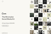 Minimal Canva Templates, a Social Media Template by GLDN Studio (Thumbnail 2 of 8)