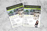 Home Sheet Flyer Template, a Flyer Template by crazyOWL (Thumbnail 3 of 5)