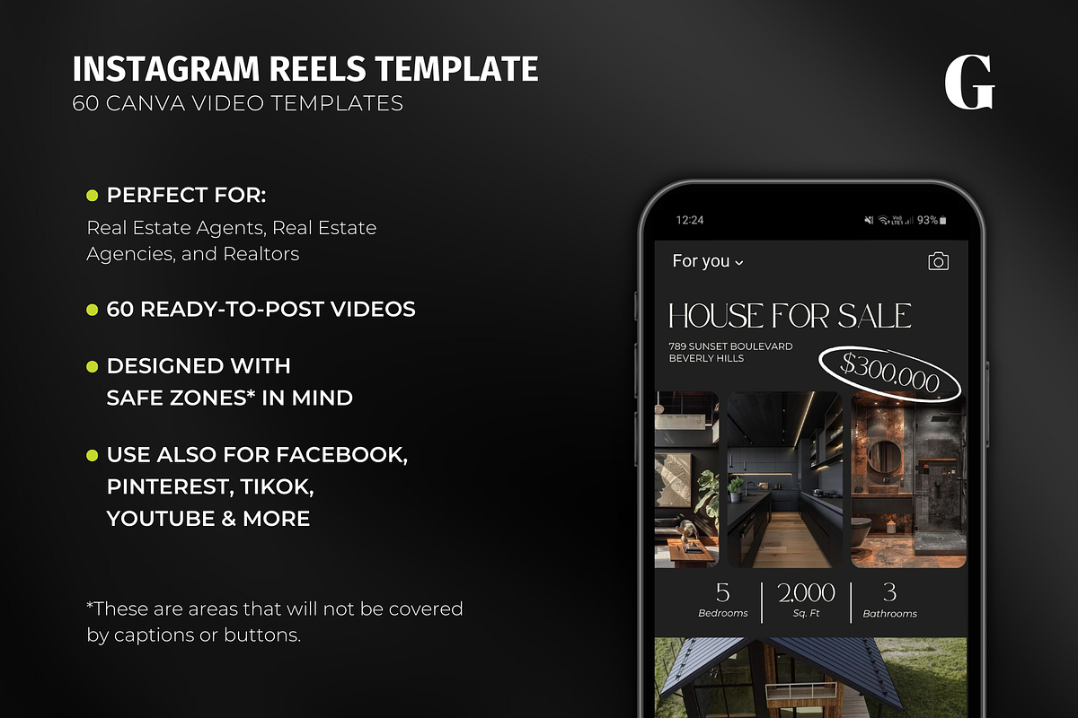 Faceless Real Estate Reels Videos, a Social Media Template by Meraki Templates (Photo 2 of 7)