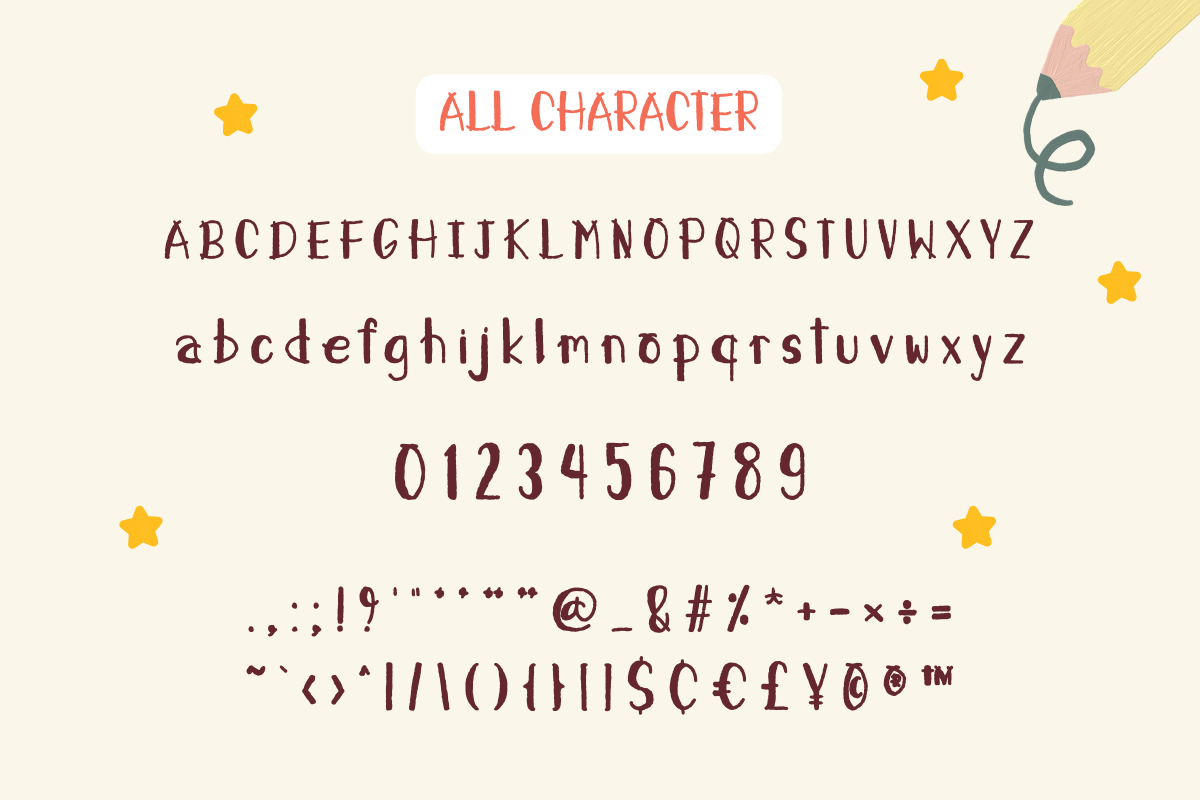 Bookend Handwriting Font, a Handwritten Font by Khim08Studio