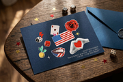 USA Stickers PNG SVG 51 Pcs, a Decorative Illustration by Anada Arty (Thumbnail 8 of 13)