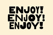 Mixed Font! Handmade! Bold! Texture!, a Font by Studio Funshop by Kelli (Thumbnail 13 of 13)
