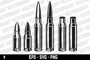 Various rifles, shotguns, an Object Illustration by Vectorhight (Thumbnail 2 of 3)