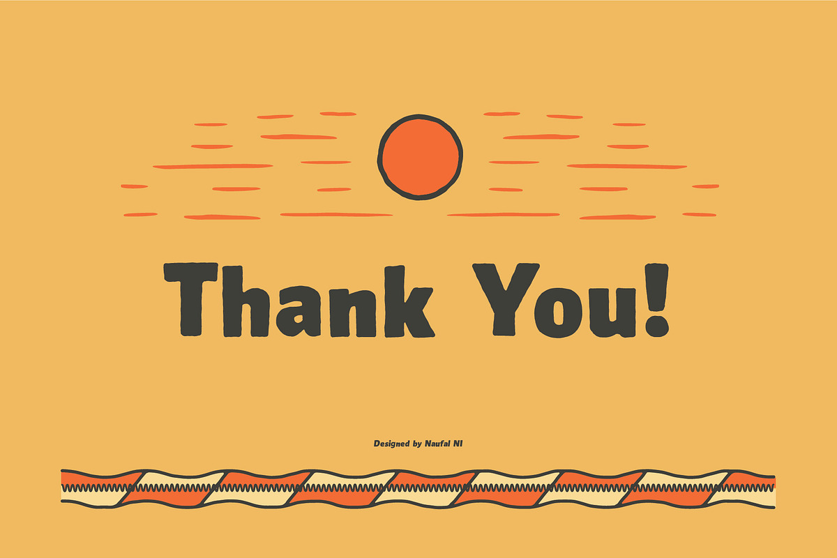 SANDBAD - Vintage Handmade Font, a Sans Serif Font by Blazing Sun Creative (Photo 5 of 5)