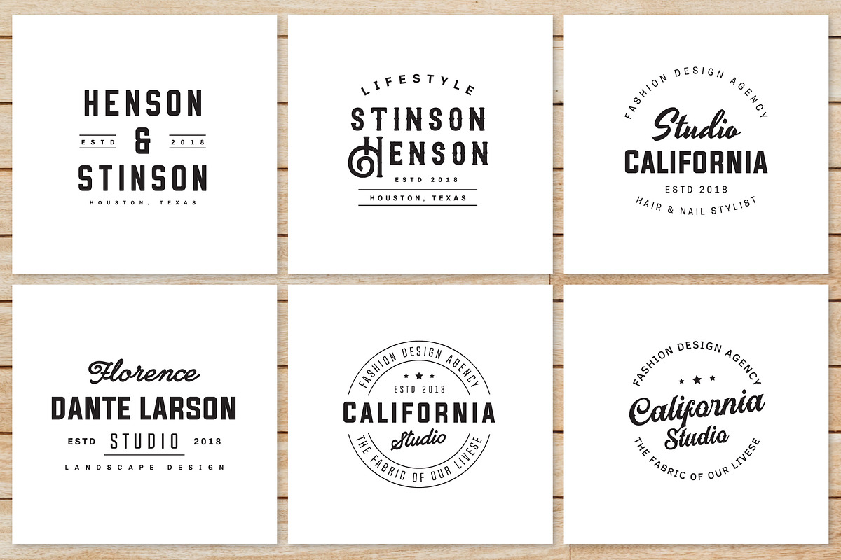 640 Premade Logos Mega Bundle, a Branding & Logo Template by XpertgraphicD (Photo 98 of 109)