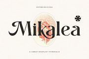 Mikalea, a Serif Font by Muflieart (Thumbnail 1 of 10)