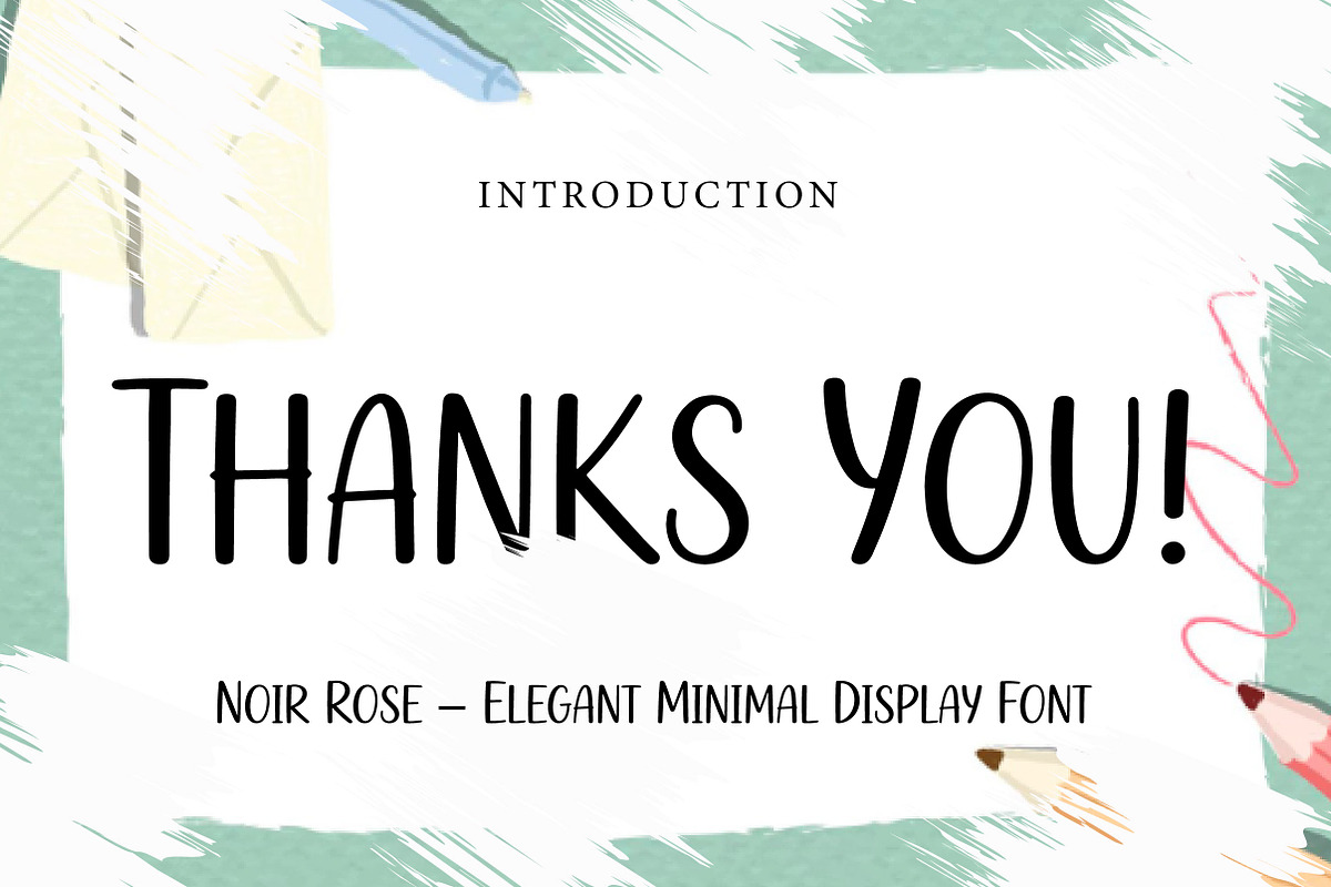 Noir Rose, a Handwritten Font by Wow Magic (Photo 3 of 3)