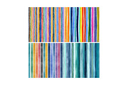 Watercolor Stripes Pattern Digital P, an Illustration by Daily.Designs (Thumbnail 2 of 5)