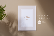 PLANNER CANVA TEMPLATE, a Stationery Template by The Little Lily Studio (Thumbnail 2 of 5)