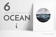 OUTDOOR: watercolor collection, an Illustration by Lana Elanor (Thumbnail 3 of 5)