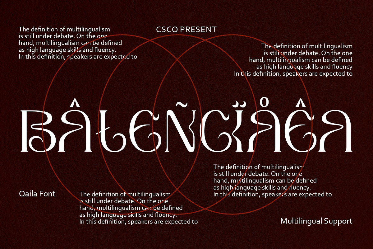 Qaila – Serif Typeface, a Serif Font by Craft Supply Co. (Photo 8 of 8)