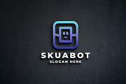Modern Robot Bot Logo, a Branding & Logo Template by Design_Planet (Thumbnail 2 of 2)