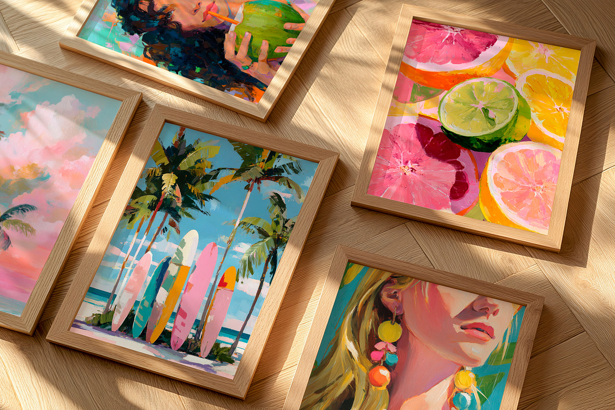 112 Tropical Prints Gallery, a Background Graphic by Feelsoul (Photo 10 of 14)