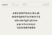 Milne - A Bold Sans Serif, a Sans Serif Font by Cassandra Cappello (Thumbnail 10 of 11)