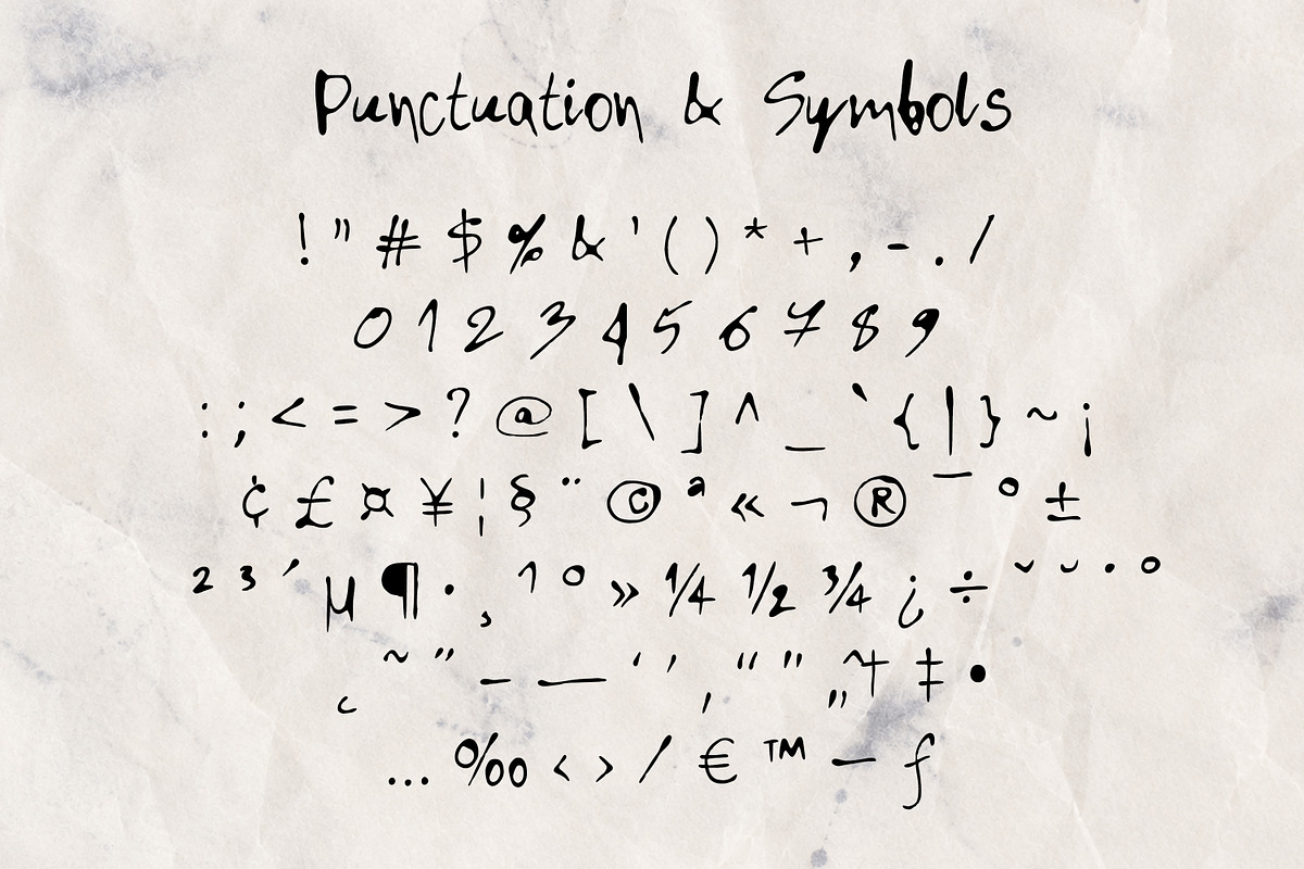 Wonky Ink - Handwritten Font, a Handwritten Font by SweetRenieDesigns (Photo 4 of 4)