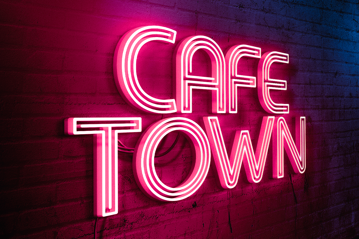 Neon Vibes - Retro Neon Light Font, a Font by Pixesia Studio (Photo 6 of 10)
